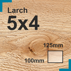 5x4 Larch Sawn Finish Beam