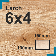 6x4 Larch Sawn Finish Beam