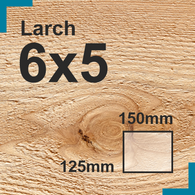 6x5 Larch Sawn Finish Beam