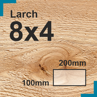 8x4 Larch Sawn Finish Beam