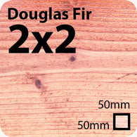 2x2 Douglas Fir Sawn Finish Construction Timber
