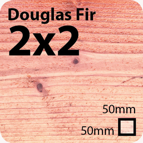2x2 Douglas Fir Sawn Finish Construction Timber